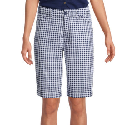 St John S Bay Womens Mid Rise Secretly Slender Bermuda Short