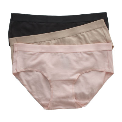 Hanes X-Temp® Constant Comfort Stretch Seamless Cooling Multi-Pack Hipster  Panty 41xtsa, Color: Pink Heather Pack - JCPenney