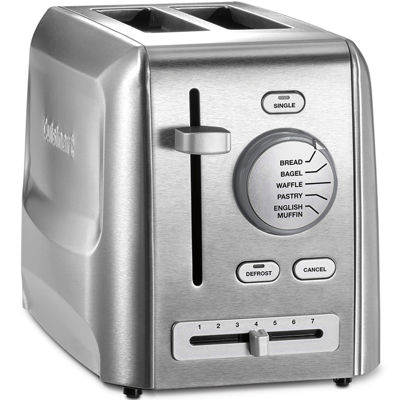 Cuisinart® 2-Slice Toaster CPT-160, Color: Brushed Stainless - JCPenney