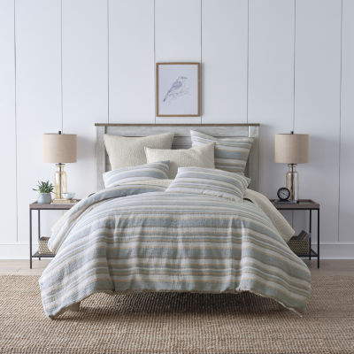 Linden Street Holland 3-pc. Comforter Set, Color: Egret - JCPenney