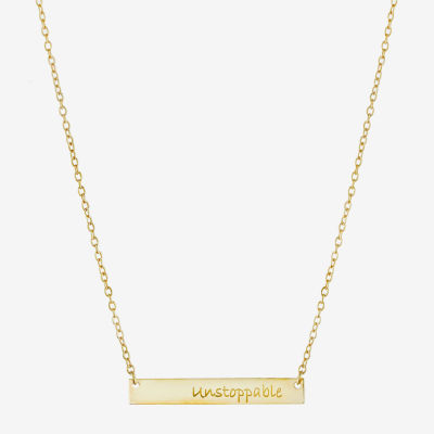 Jcpenney store nameplate necklace