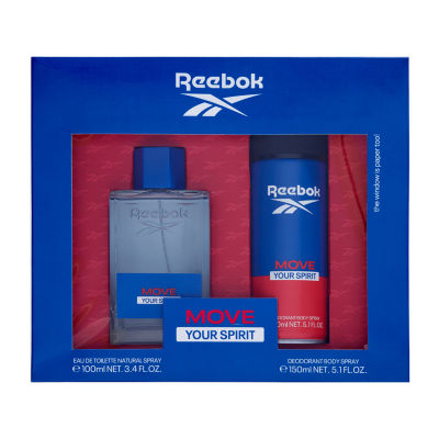 mezclador Profesor de escuela invención Reebok Move Your Spirit Mens Eau De Toilette 2-Pc Gift Set ($50 Value),  Color: Move Your Spirit - JCPenney