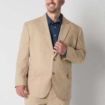 Big and tall linen jacket best sale