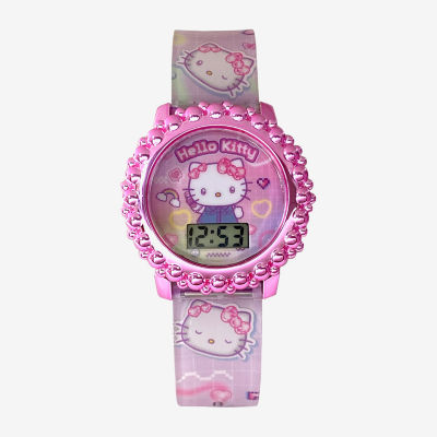 Hello Kitty Girls Multicolor Strap Watch Hk40074jc, Color: Multi