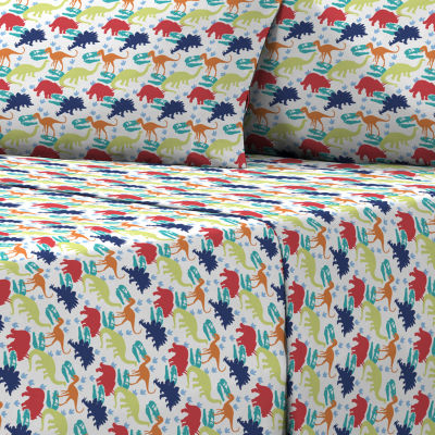 Dream Factory Dinosaur Sheet Set Color Blue JCPenney
