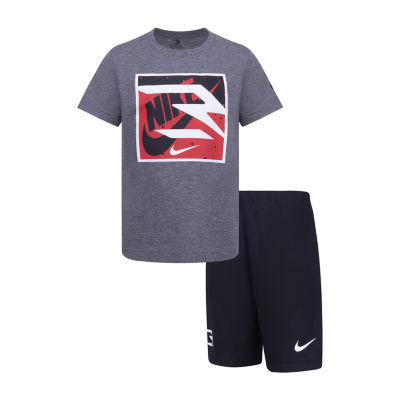 Nike 3BRAND by Russell Wilson Little Boys 2-pc. Short Set - JCPenney