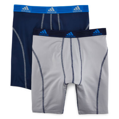 adidas Sport Performance Mens 2 Pack Long Leg Boxer Briefs