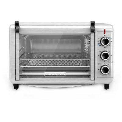 Cooks 6-Slice Brushed Stainless Steel Toaster Oven With Air Fry  22326/22326C, Color: Brushed Stainless - JCPenney