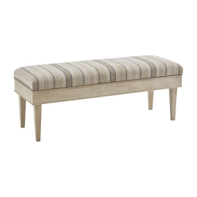 Thin best sale upholstered bench