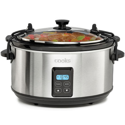 Cooks 5 Quart Slow Cooker with Mini Dipper