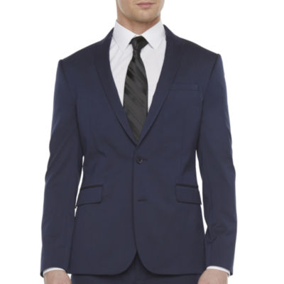navy suit jcpenney