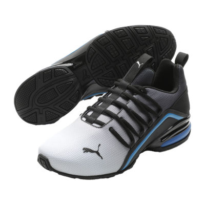 Puma Axelion Mens Training Shoes, Color: White Black Blue JCPenney
