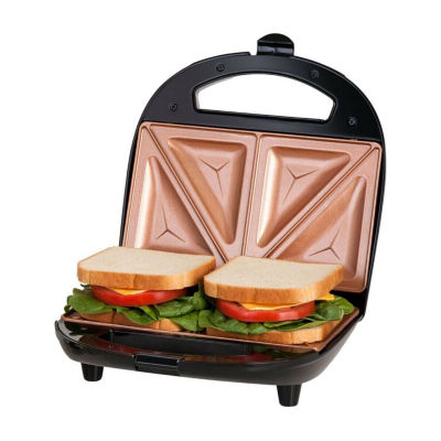 Total Chef 4-in-1 Waffle Maker, Indoor Grill, Sandwich Maker
