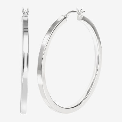 Stainless Steel Hoop Earrings, Calvin Klein in 2023