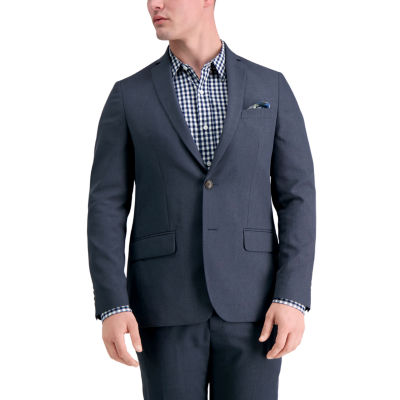 J.M. Haggar Premium Stretch Classic Fit Suit Jacket, 46 Regular, Black