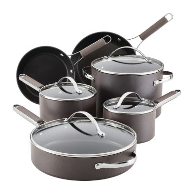 Cuisinart Contour 14-pc. Cookware Set with Tools, Color: Charcoal - JCPenney