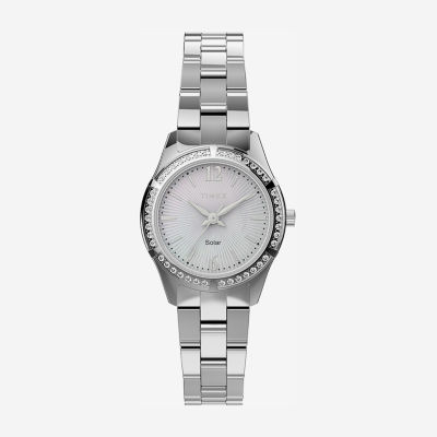 Timex Womens Silver Tone Bracelet Watch Tw2v39300ji - JCPenney