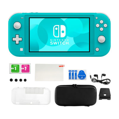 Nintendo Switch Lite in Turquoise with Accessory Kit 975115485M