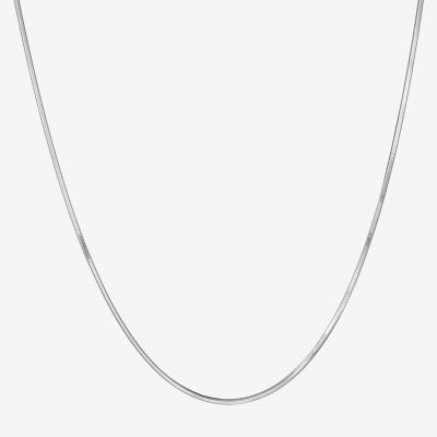 Monogrammed Sterling Silver Necklace with 16MM Round Rope Accented
