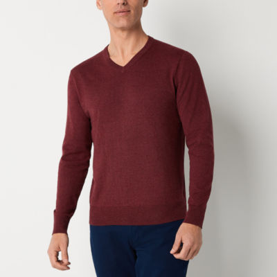 Jcpenney mens 2025 v neck sweater