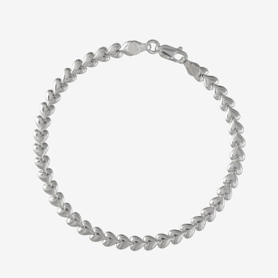 Silver Treasures Sterling Silver 7 Inch Snake Chain Bracelet - JCPenney