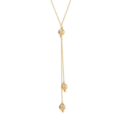 Silver Reflections 24K Gold Over Brass 18-24 Box Chain Necklace, One Size , No Color Family