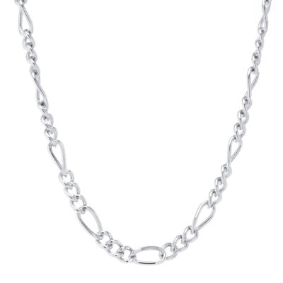 ★ROSEMONT★ Silver Necklace Fanfare RA24D18J Mother-Of-Pearl Fan Pendant Necklace with Diamond Accents in