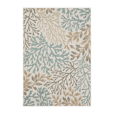 Mohawk Home Coastal Cove Flatweave Indoor Outdoor Rectangular Area Rug