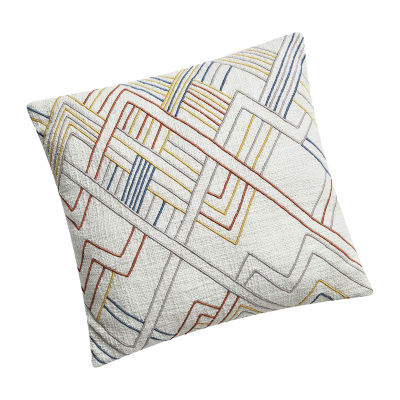 Loom + Forge Abstract Casual Square Throw Pillow - JCPenney