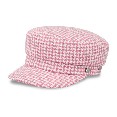 JS Jessica Simpson Houndstooth Cabby Womens Cadet Hat, Color  display picture 1