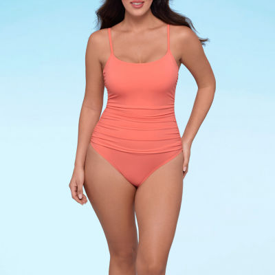 S3 Swim Womens One Piece Swimsuit, Color: Watermelon - JCPenney
