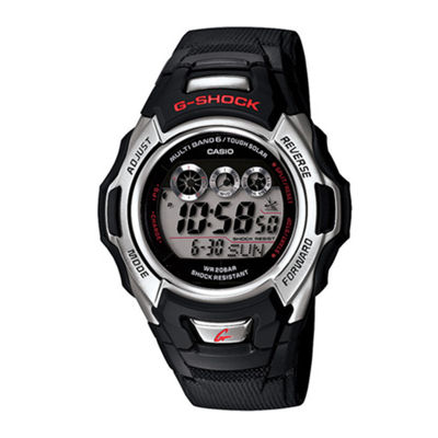 Casio G Shock Mens Atomic Time Digital Black Strap Watch Gwm500a 1 JCPenney