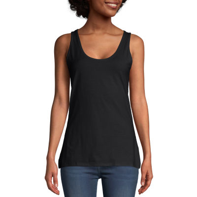 Hanes Womens Scoop Neck Sleeveless Tank Top - JCPenney