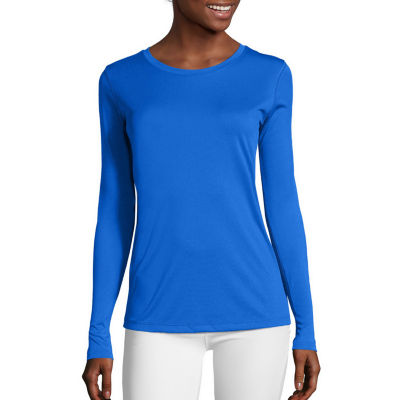 Hanes Cool-DRI Women's Performance Long-Sleeve T-Shirt - JCPenney