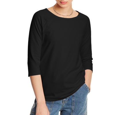   Essentials Women's Classic-Fit 3/4 Sleeve V-Neck T-Shirt  (Available in Plus Size), Black, X-Small : Clothing, Shoes & Jewelry