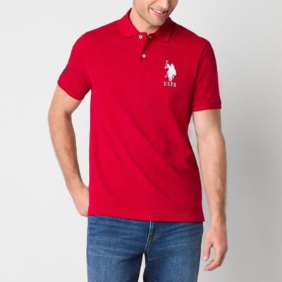 U.S. Polo Assn. Big Pony Pique Mens Regular Fit Short Sleeve Polo Shirt JCPenney