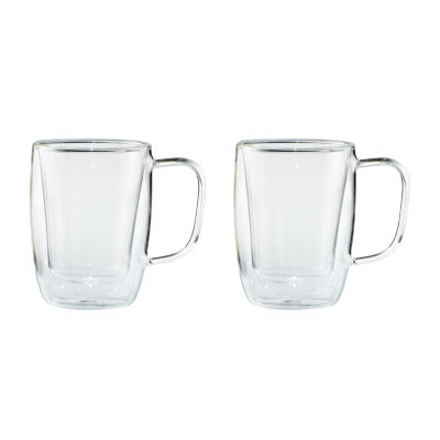 Henckels Cafe Roma 2-pc Double-Wall Glassware 4.5 oz Double