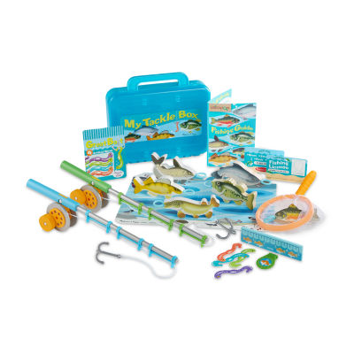 Fisher price fishing pole and tackle clearance box