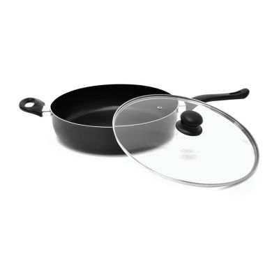  THE ROCK by Starfrit 12.5-Inch Nonstick Wok with Helping  Handle, One Size, Black: Home & Kitchen