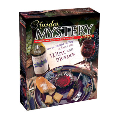 A Wine Tasting Themed Murder Mystery Game Kit