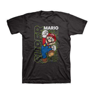 super mario t shirt boy