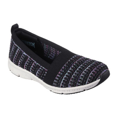 Skechers womens slip on clearance memory foam