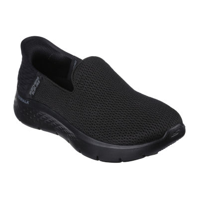 Skechers slide shop on sneakers