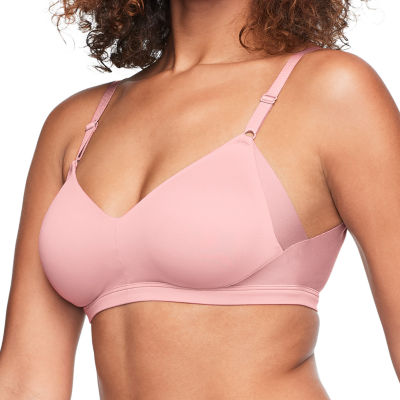 Padded Non-Wired Full Coverage T-Shirt Bra - Cotton Rich(PINK RED PACK OF 2)