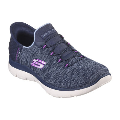 Skechers Womens Summits Dazzling Haze Hands Free Slip-Ins Slip