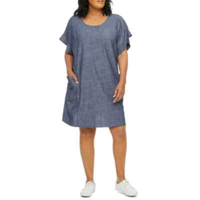denim dress jcpenney