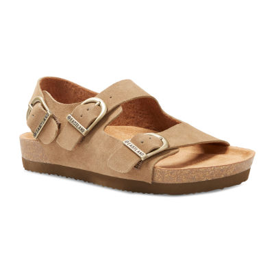 Eastland Women's Charlestown Sandal - Double Strap, Memory Foam Insole (7/8" Heel)