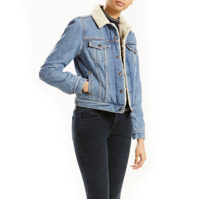 Jcpenney levi sale sherpa jacket