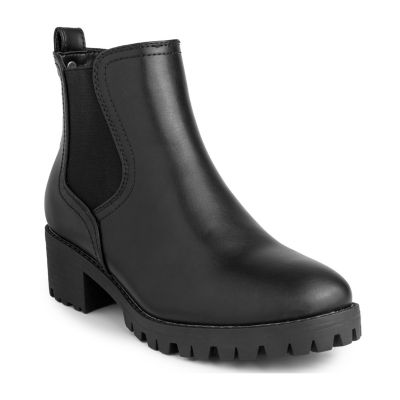 Black shop booties jcpenney