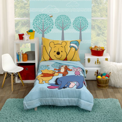 Disney Collection 4 pc. Winnie The Pooh Toddler Bedding Set Color